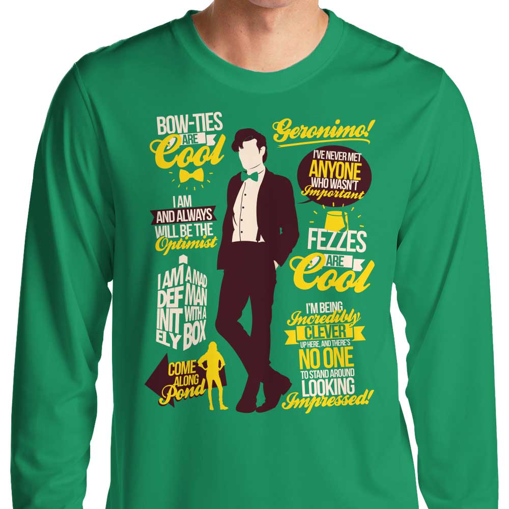 Eleventh Doctor Quotes - Long Sleeve
