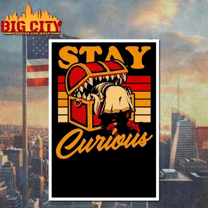 Elf Anime Treasure stay curious Unisex