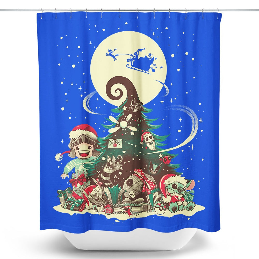 Episode 15: Christmas With Teerion - Shower Curtain
