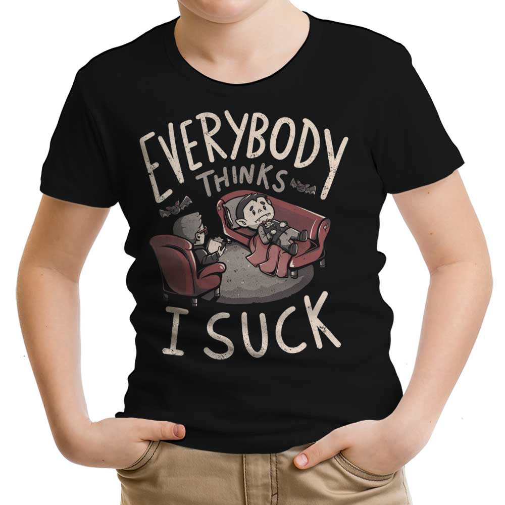Everybody Thinks I Suck - Youth Apparel