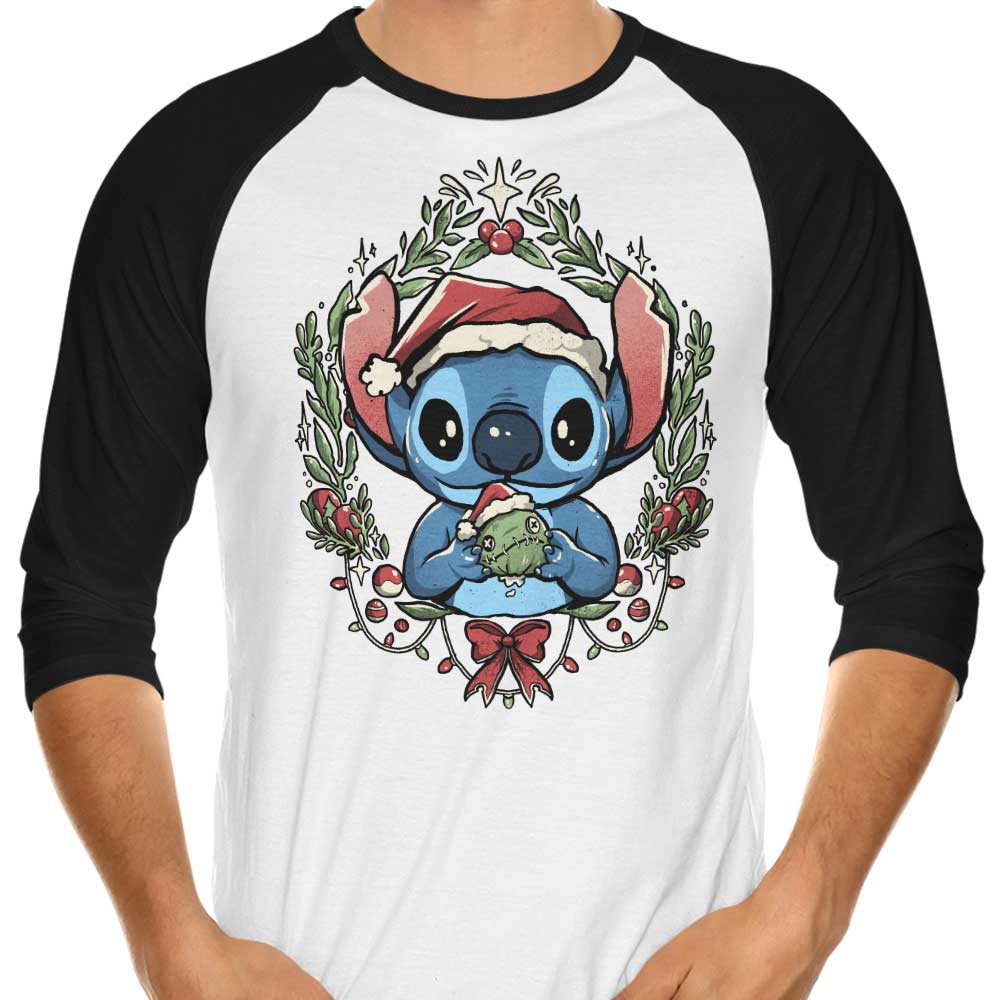 Experimental Christmas - 3/4 Sleeve Raglan