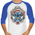 Experimental Christmas - 3/4 Sleeve Raglan