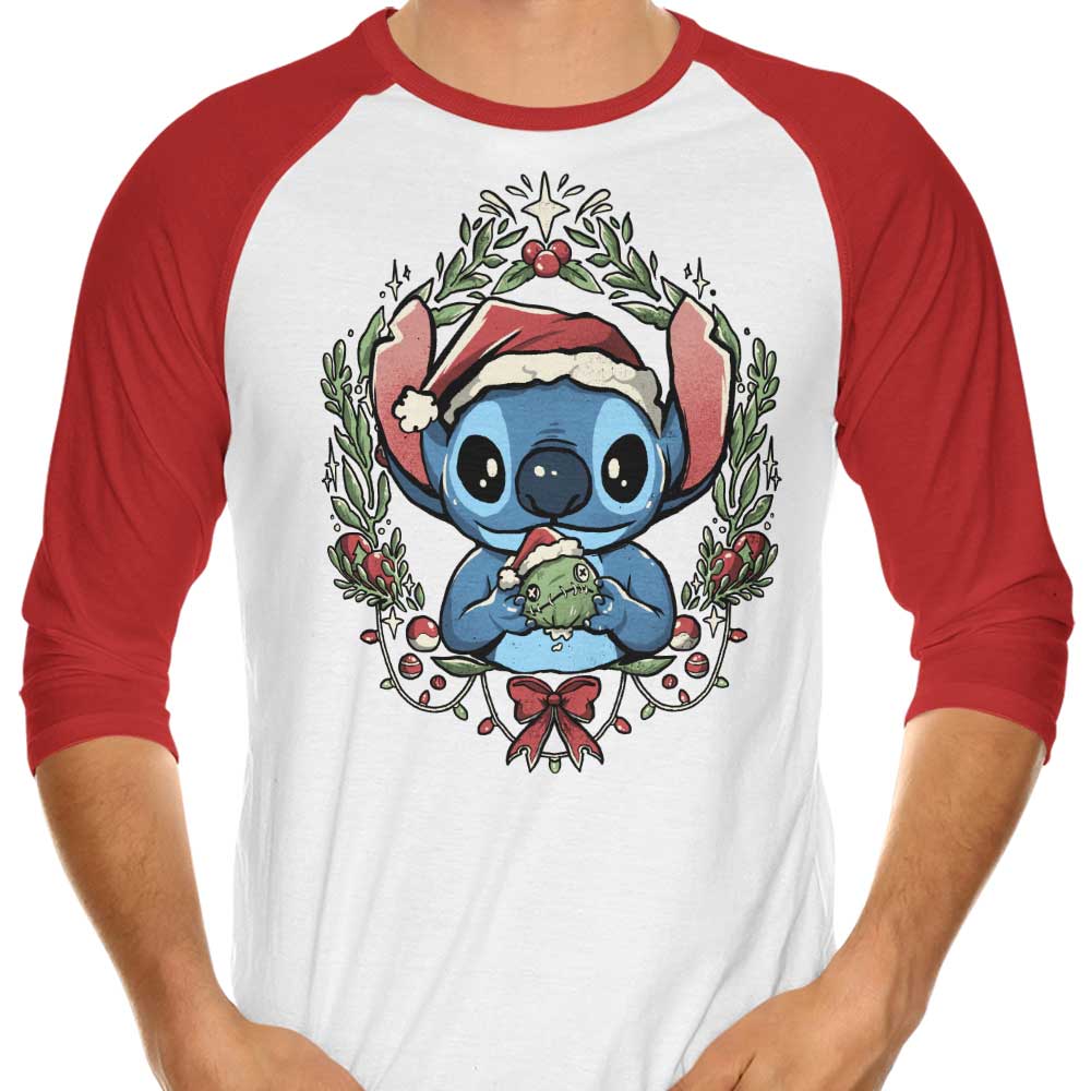 Experimental Christmas - 3/4 Sleeve Raglan