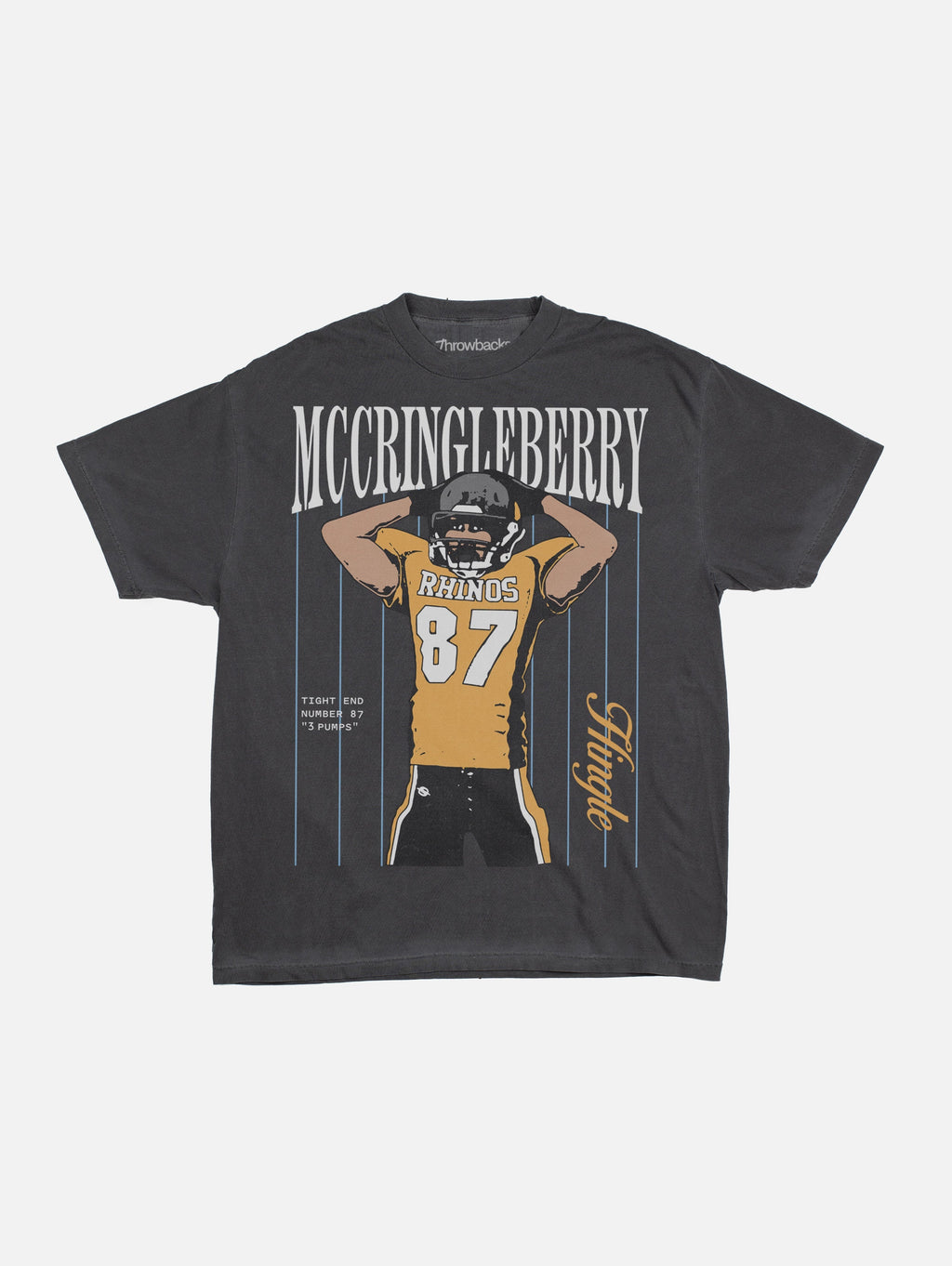 Hingle McCringleberry Football Pinstripes Shirt