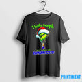 Funny Grinch I Hate People But I Love My Boise State Broncos Merry Christmas Tshirts