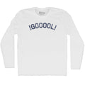 !GOOOOL! Soccer Celebration Adult Cotton Long Sleeve