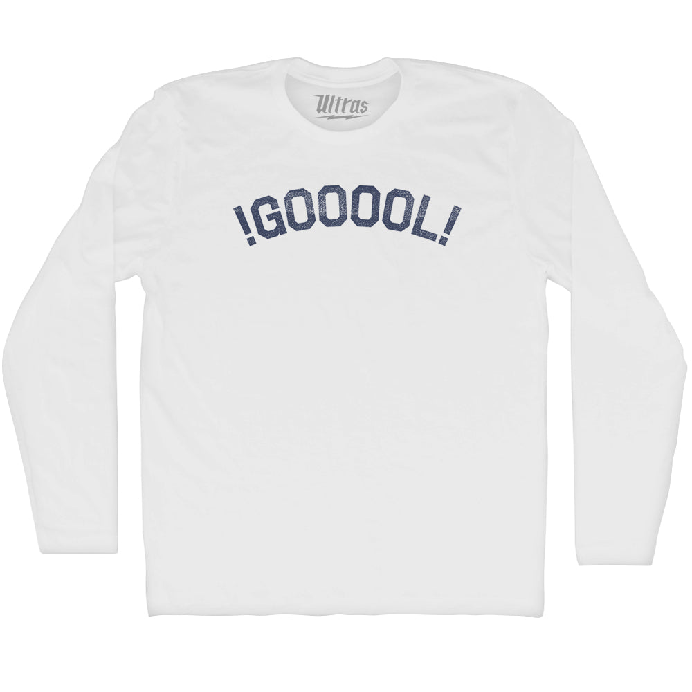 !GOOOOL! Soccer Celebration Adult Cotton Long Sleeve