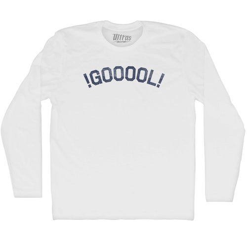 !GOOOOL! Soccer Celebration Adult Cotton Long Sleeve