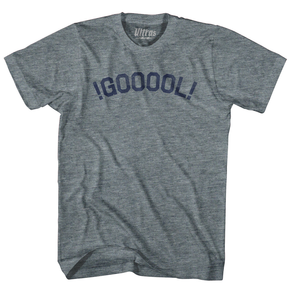 !GOOOOL! Soccer Adult Tri-Blend Style007