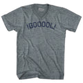 !GOOOOL! Soccer Adult Tri-Blend V-neck
