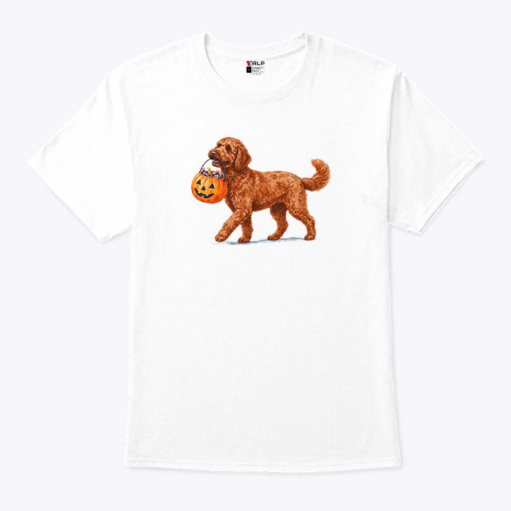 Goldendoodle Halloween Spooky Dog Shirt