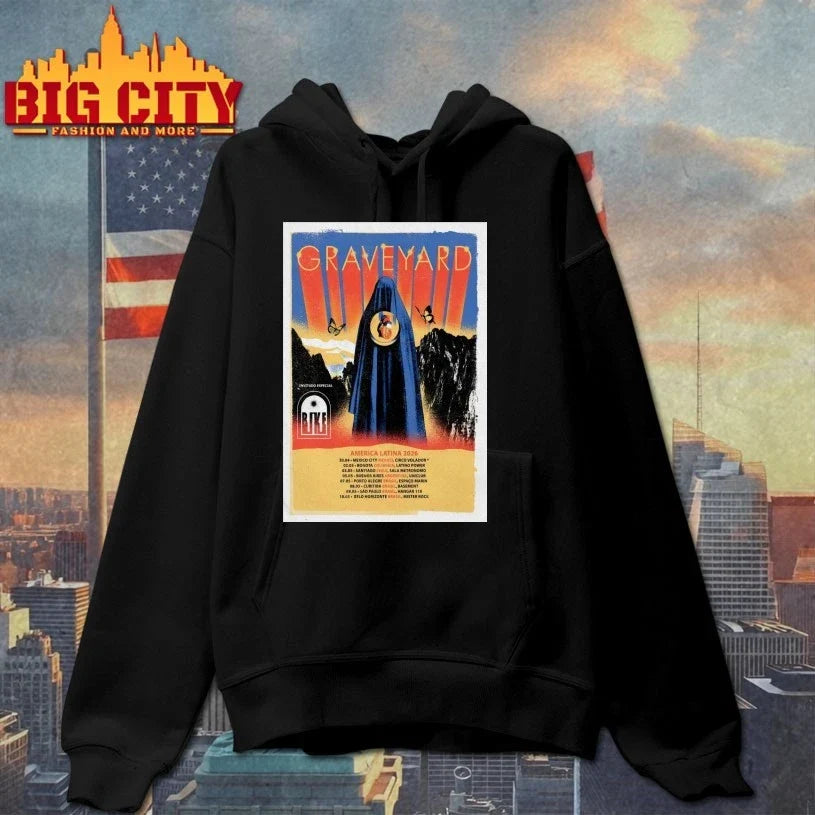 Graveyard America Latina 2026 Shows Poster Unisex