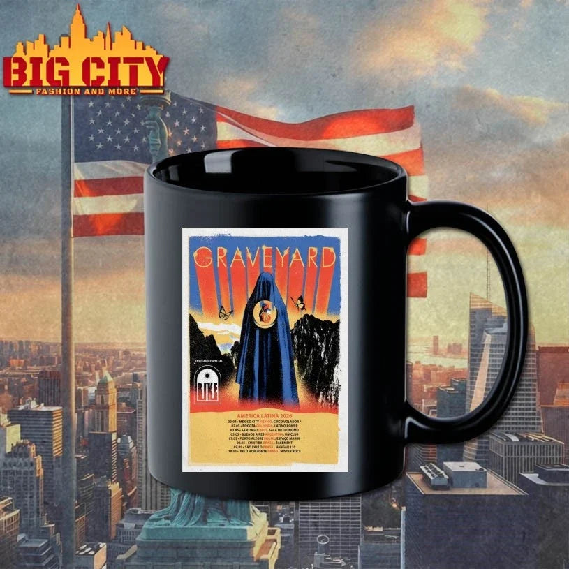 Graveyard America Latina 2026 Shows Poster Unisex