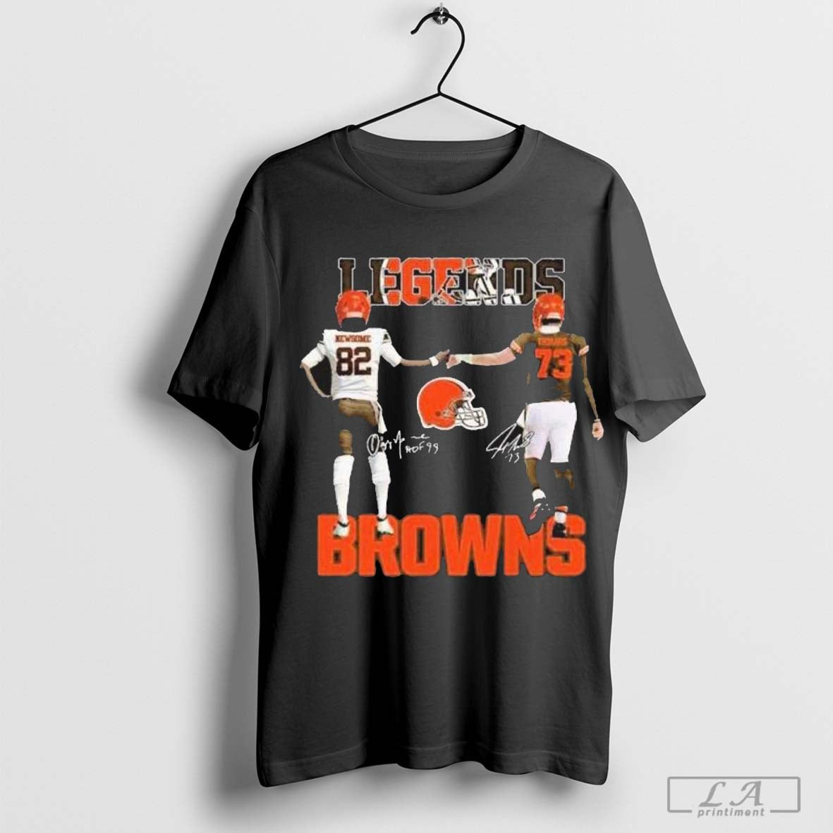 Greg Newsome Ii And Joe Thomas Legends Cleveland Browns
