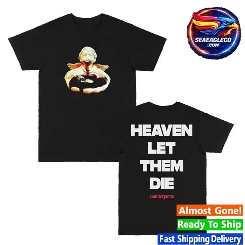 Heavenletthemdie Heaven Let Them Die Black Two Sided Shirt Unisex