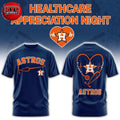 Houston Astros x Healthcare Appreciation Night 2026 Celebration Two Sided Shirt Unisex