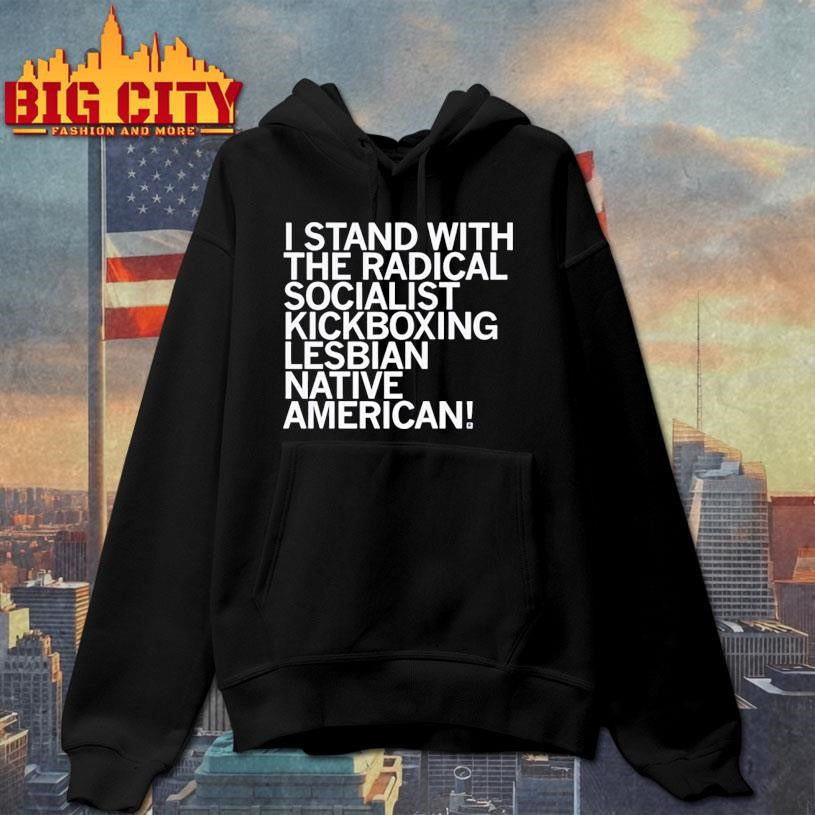 I Stand With The Radical Kickboxing Lesbian Native American Shirt Unisex