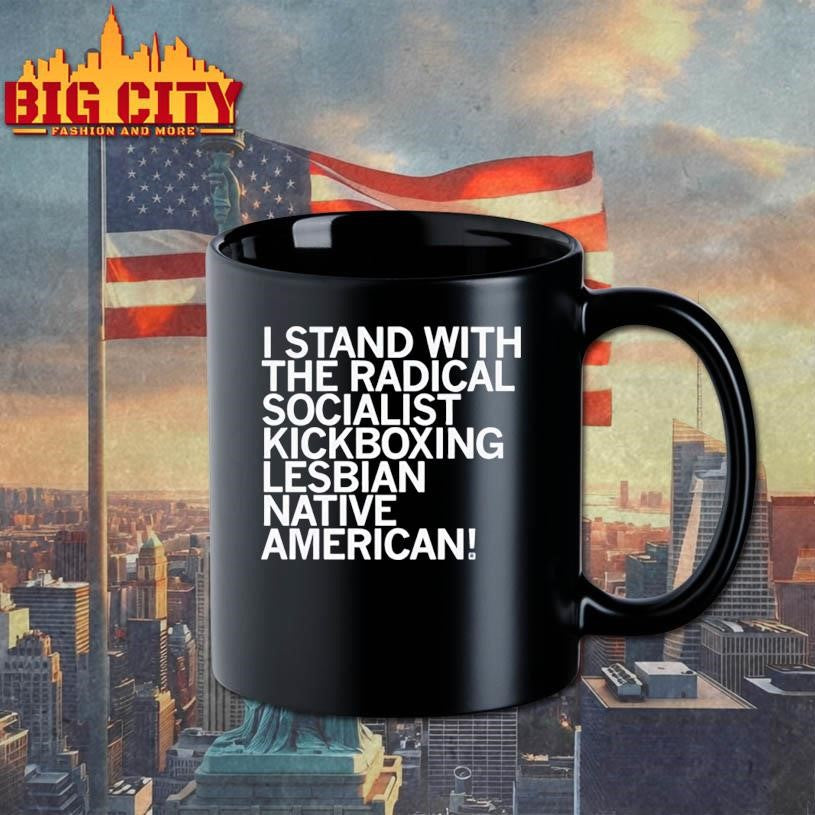 I Stand With The Radical Kickboxing Lesbian Native American Shirt Unisex
