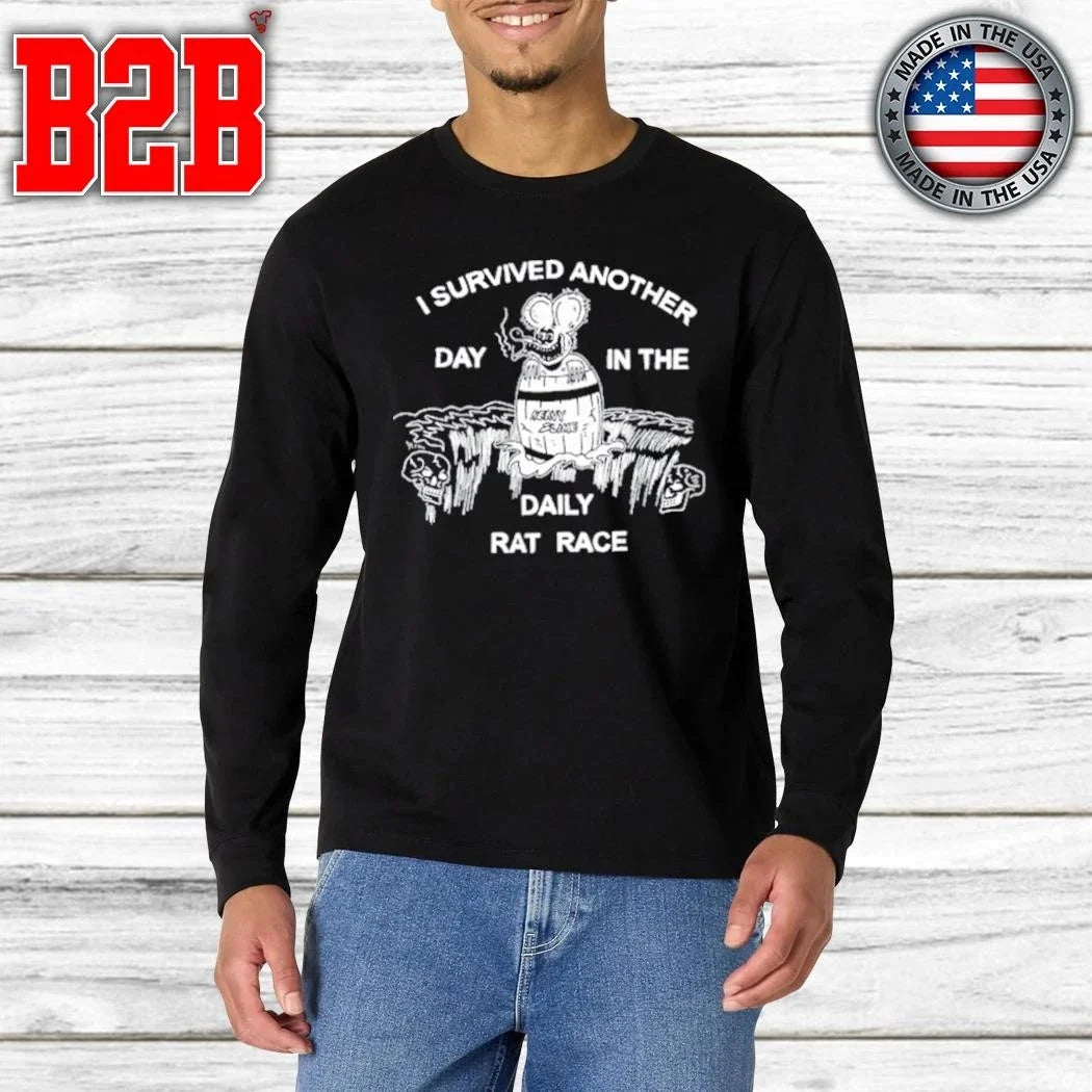 I Survived Another Day In The Daily Rat Race Shirt Unisex