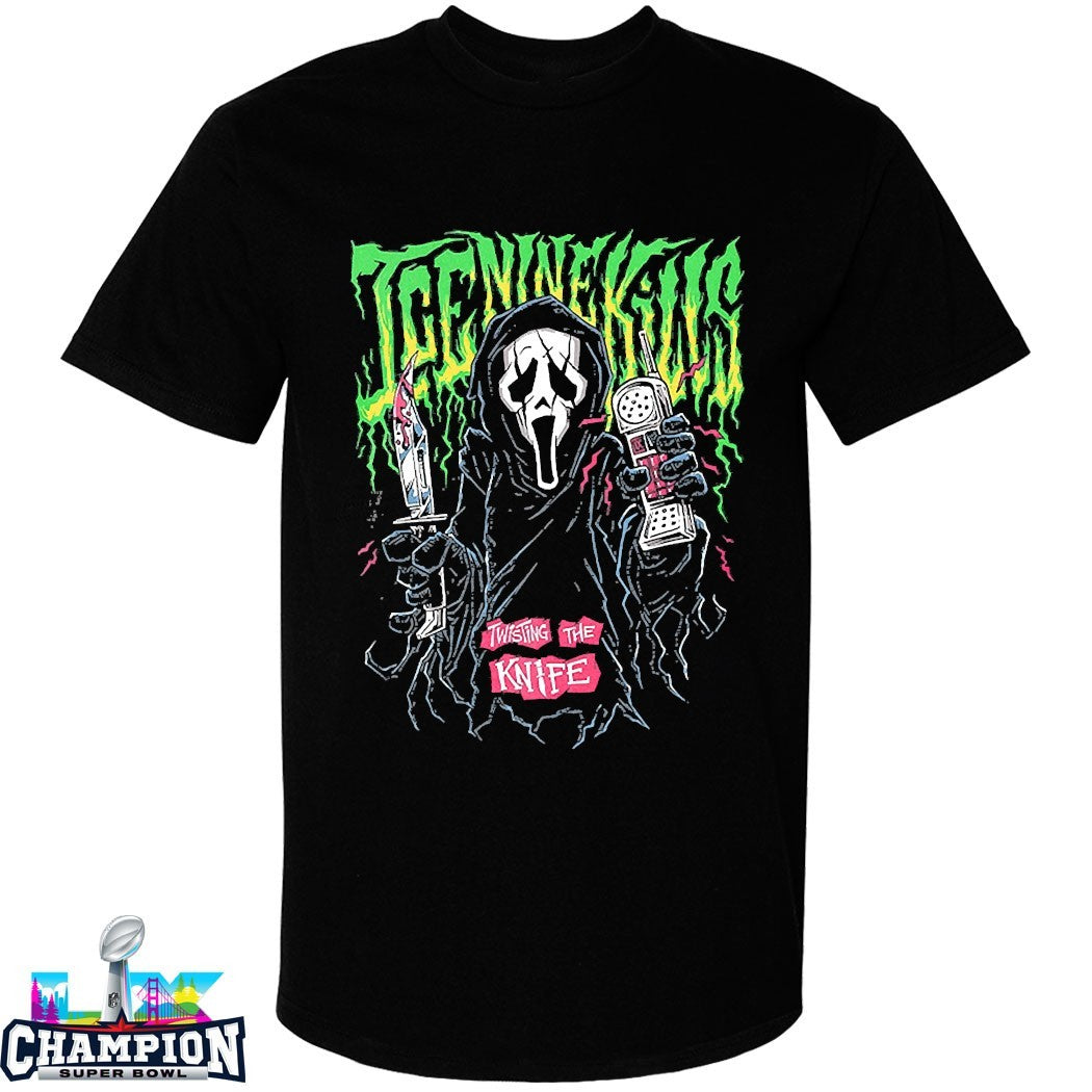 Ice Nine Kills X GhostFace Scream 7 Nightmare On The Knife Part One Father Death T-Shirtss