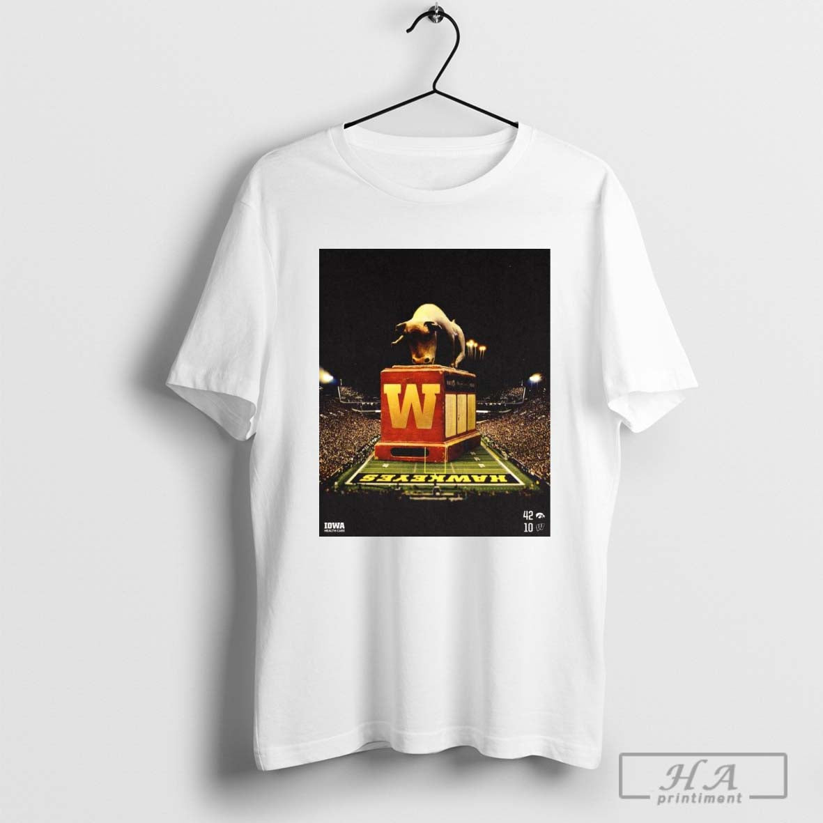 Iowa Hawkeyes Vs Wisconsin Badgers 42 10 Bulldozed