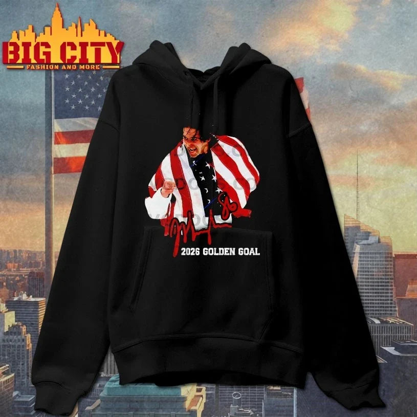 Jack Hughes USA Hockey 2026 Golden Goal Signature Unisex
