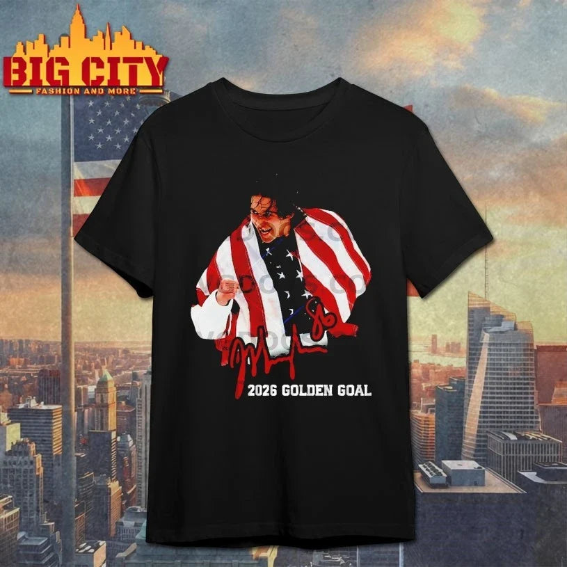 Jack Hughes USA Hockey 2026 Golden Goal Signature Unisex