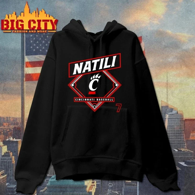 Jack Natili Cincinnati Bearcats Baseball Unisex