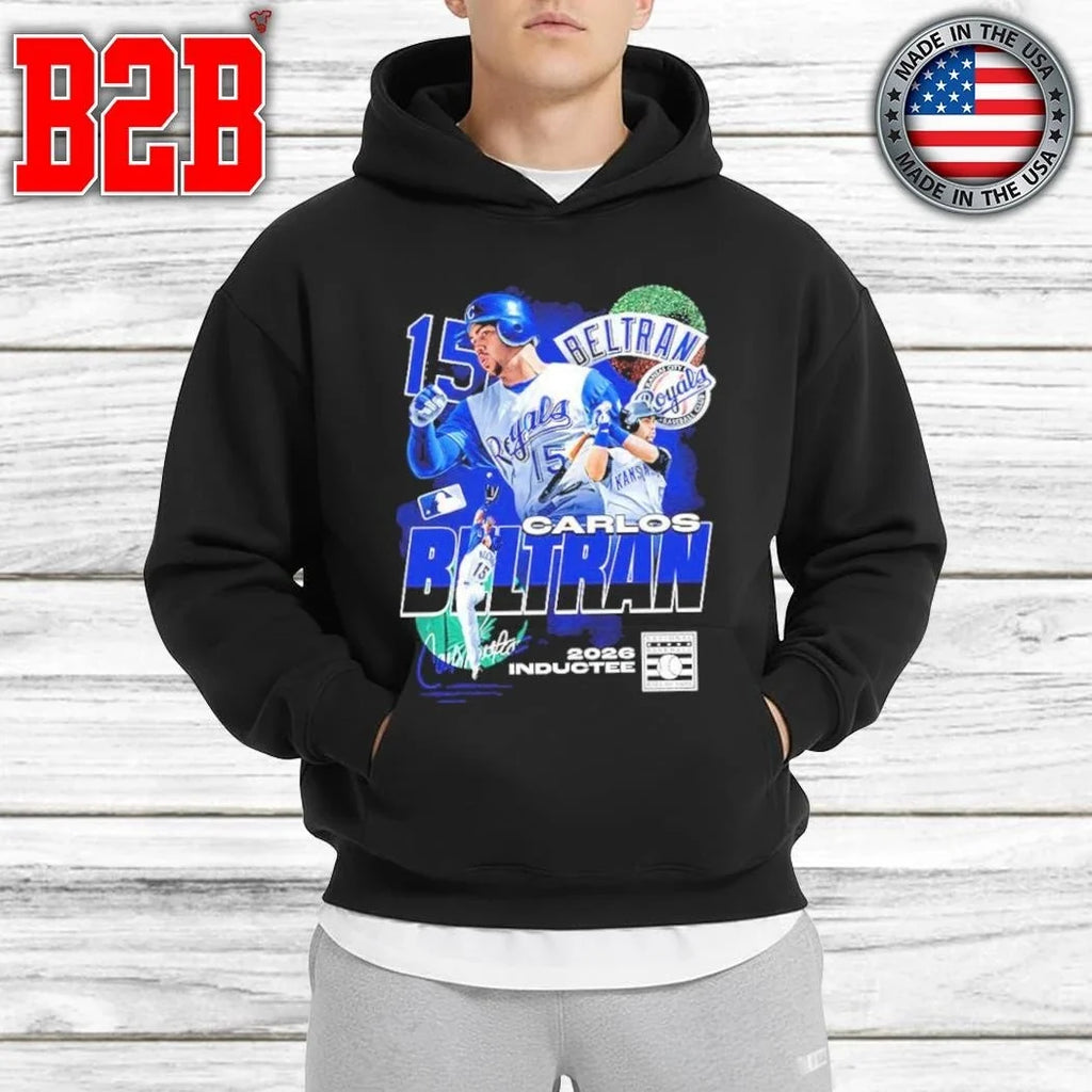 Kansas City Royals Carlos Beltran 2026 Hall Of Fame Shirt Unisex