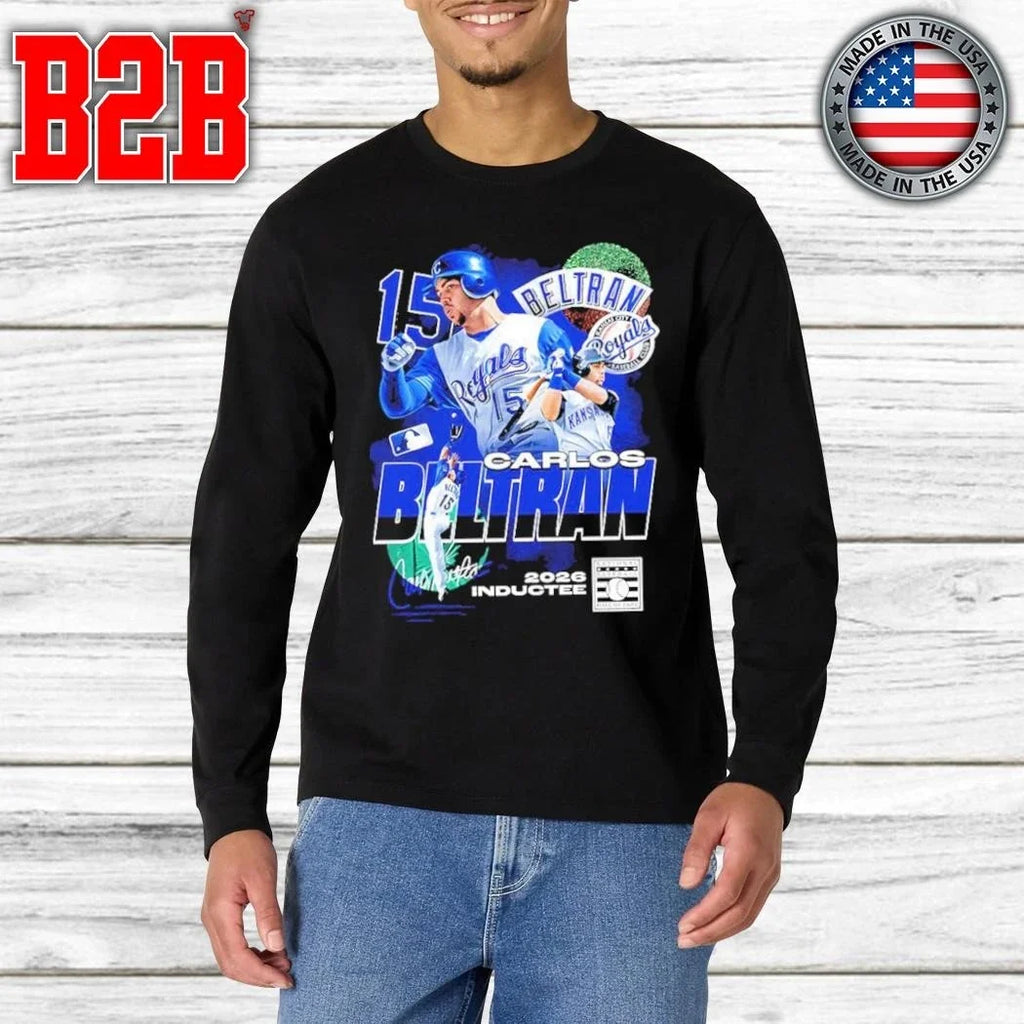 Kansas City Royals Carlos Beltran 2026 Hall Of Fame Shirt Unisex