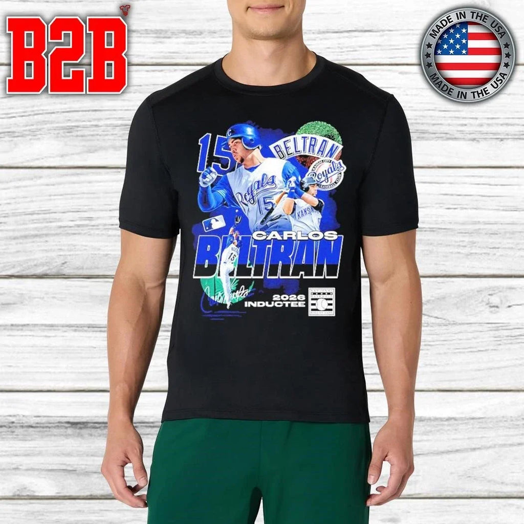 Kansas City Royals Carlos Beltran 2026 Hall Of Fame Shirt Unisex
