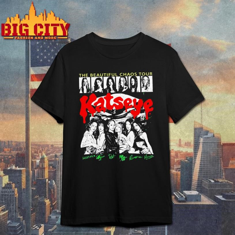 Katseye The Beautiful Tour Shirt Unisex