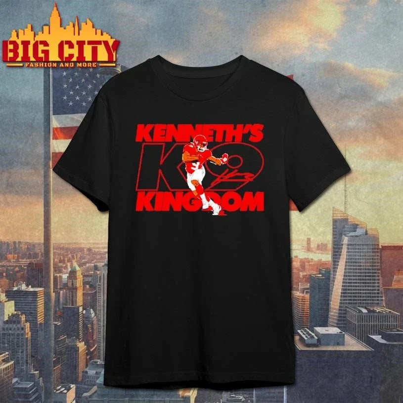Kenneth Walker III Kansas City Chiefs K9 Kenneth’s Kingdom Shirt Unisex