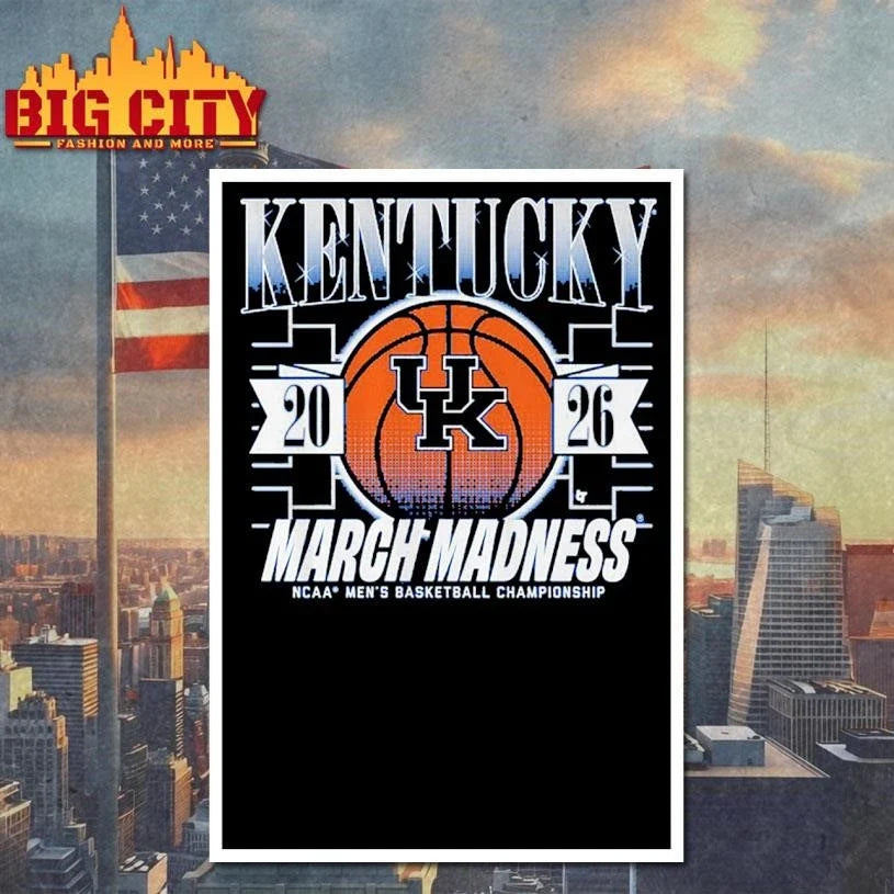 Kentucky Wildcats MBB 2026 March Madness Shirt Unisex