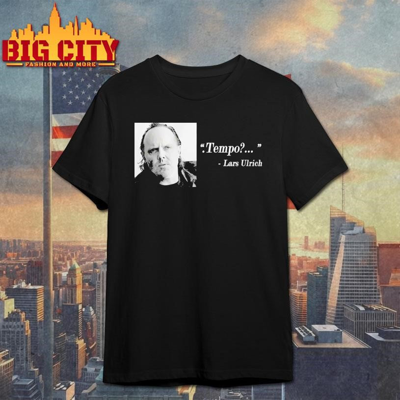 Lars Ulrich Tempo Photo Shirt Unisex