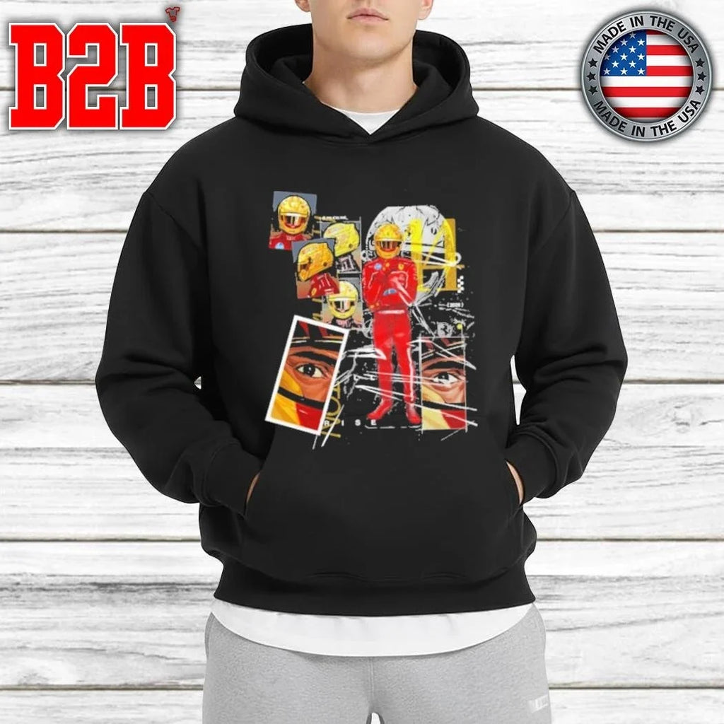 Lewis Hamilton Ferrari 2026 F1 Racing Shirt Unisex