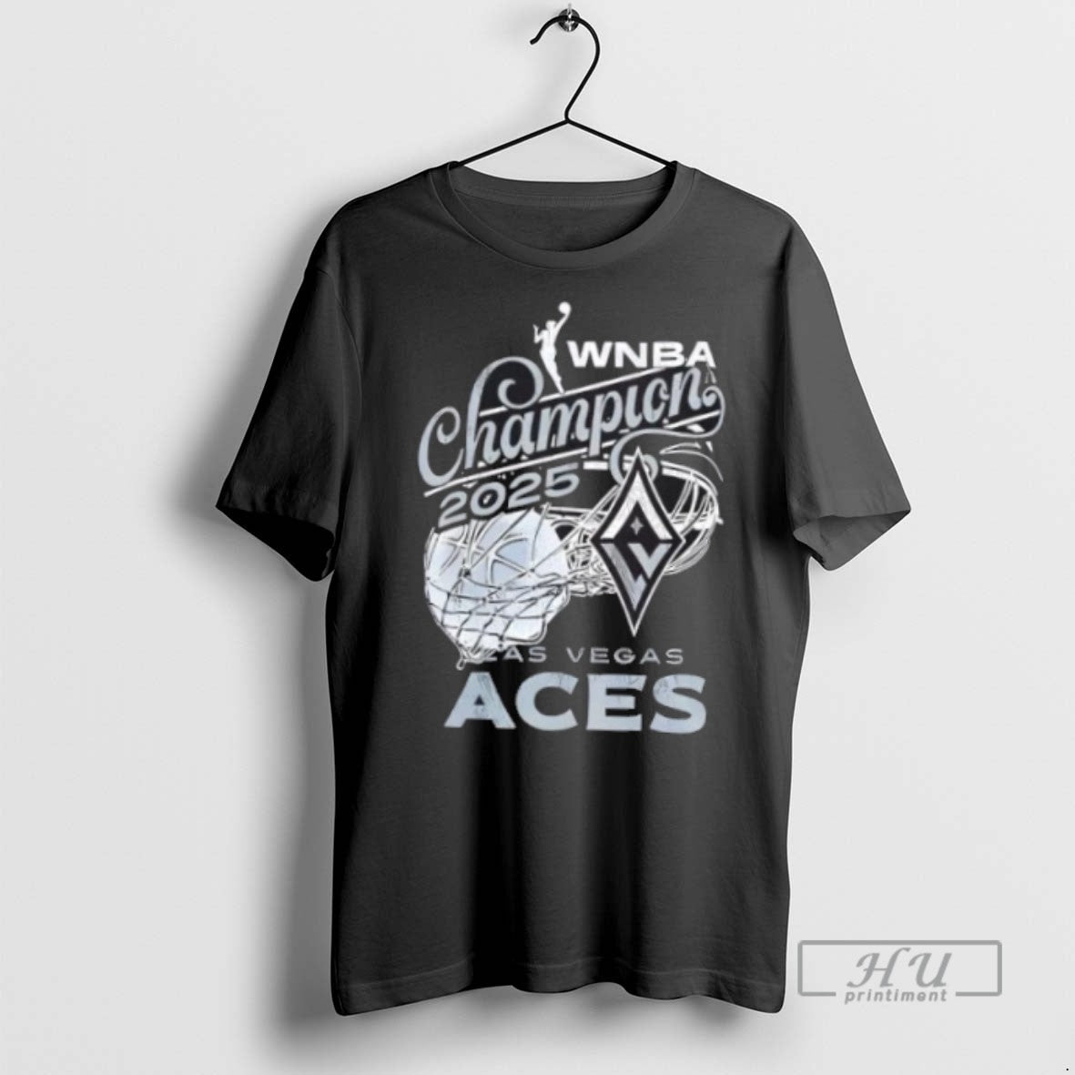 Limited Edition 2025 Wnba Champions Las Vegas Aces Womens Basketball 2 Sided Graphic