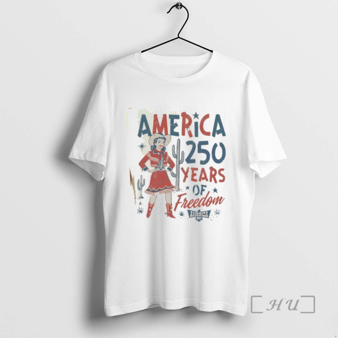 Limited Edition Cowboy Girl America 250 Years Of Freedom