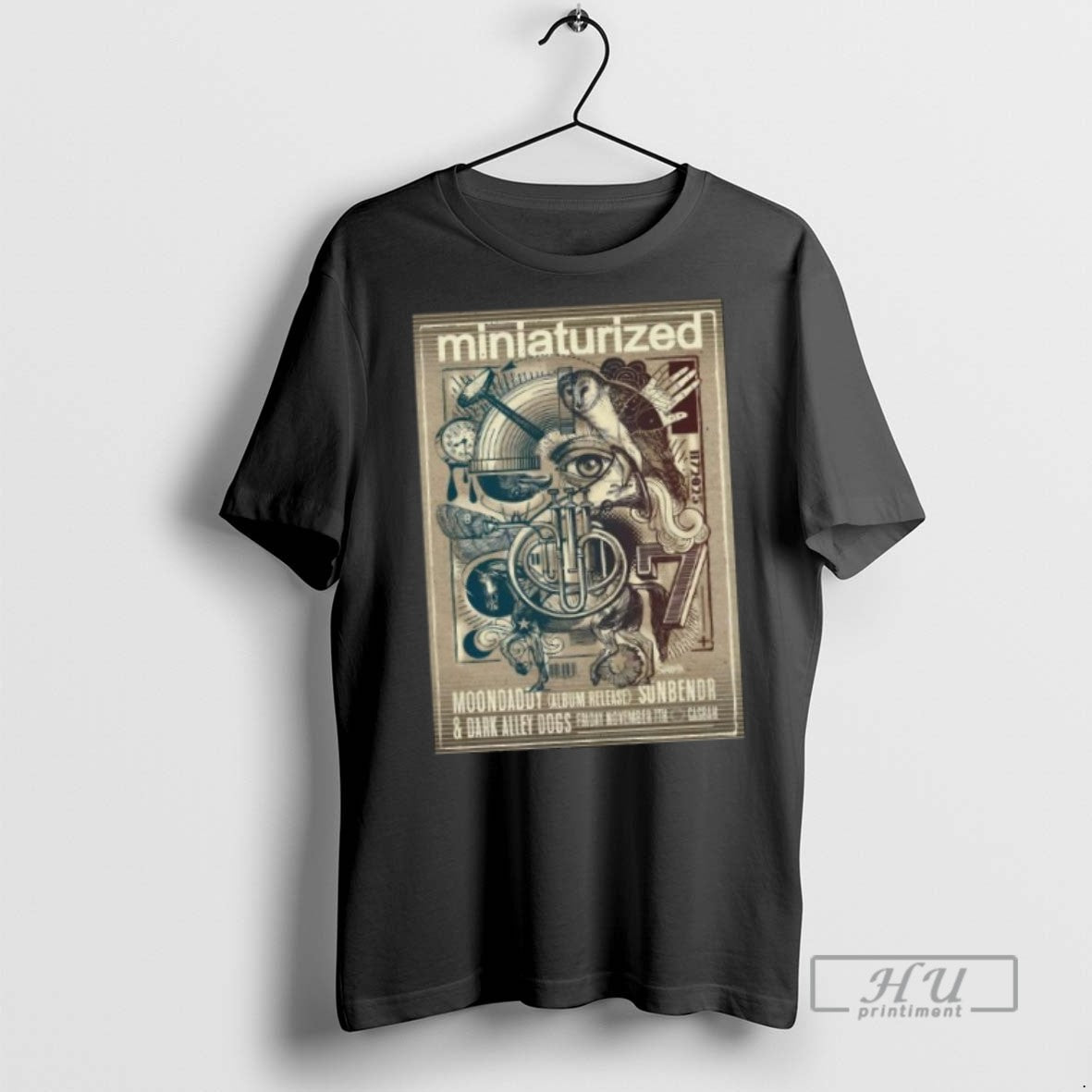 Limited Edition Miniaturized November 7 2025 Casbah San Diego Ca Long Sleve Graphic