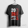 Limited Edition Mohamed Salah Egyptian Footballer Wearing 2026 Egypt In The World Cup T Shirts