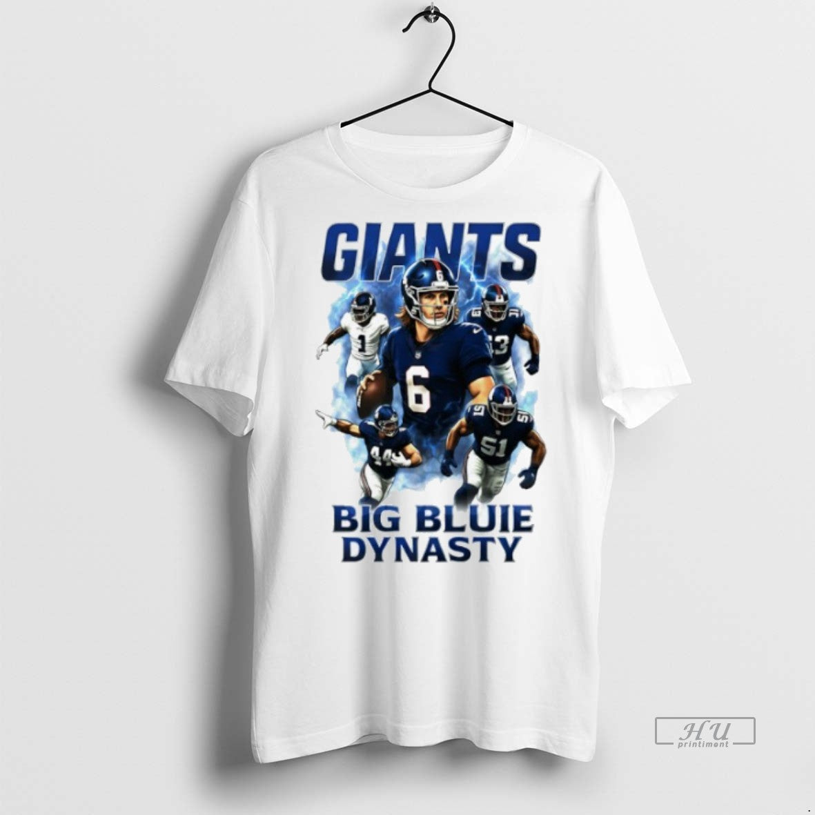 Limited Edition New York Giants Dart Nabers Hyatt Skattebo Carter Big Bluie Dynasty