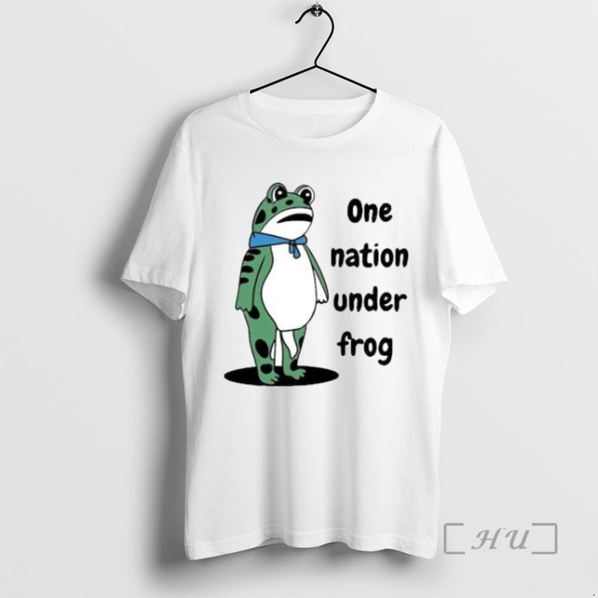 Limited Edition One Nation Under Frog Portland Frog Resist
