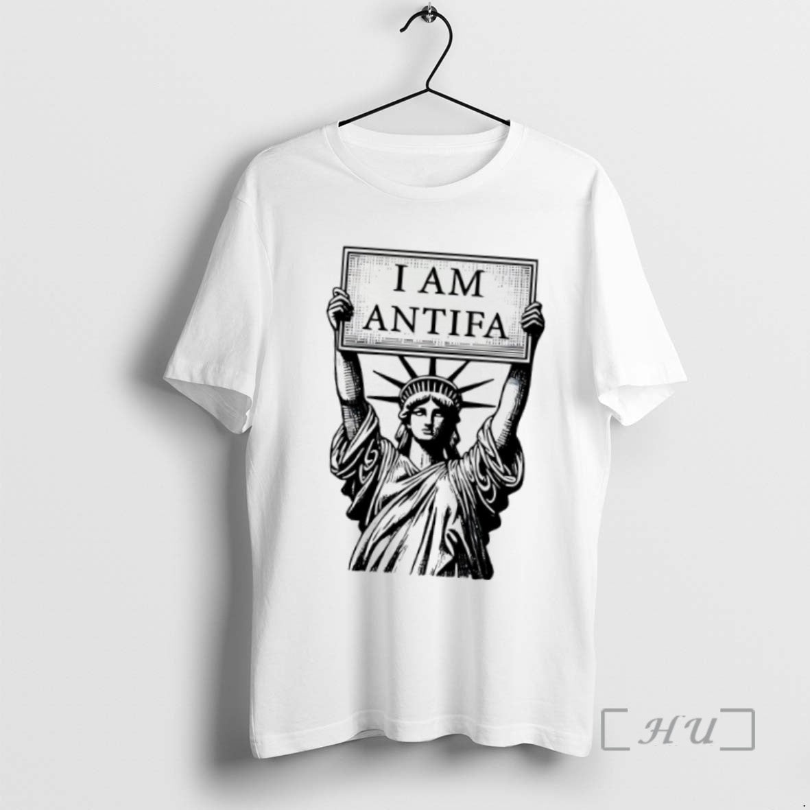 Limited Edition Statue Of Liberty I Am Antifa
