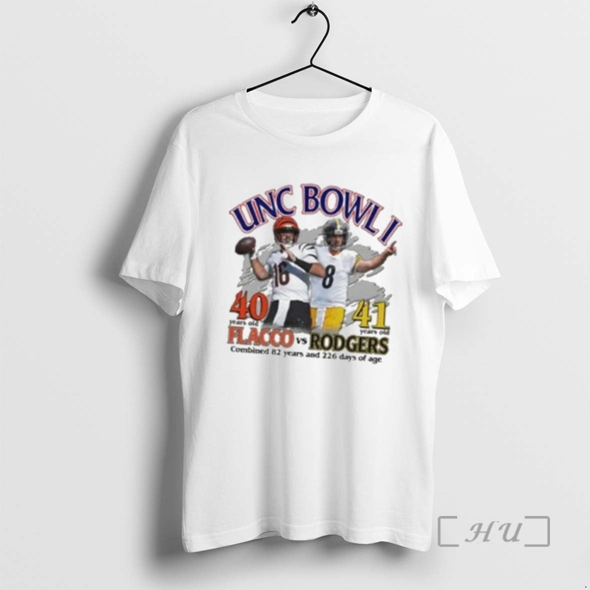 Limited Edition Unc Bowl I 40 Years Old Flacco Vs 41 Years Old Rodgers Combined