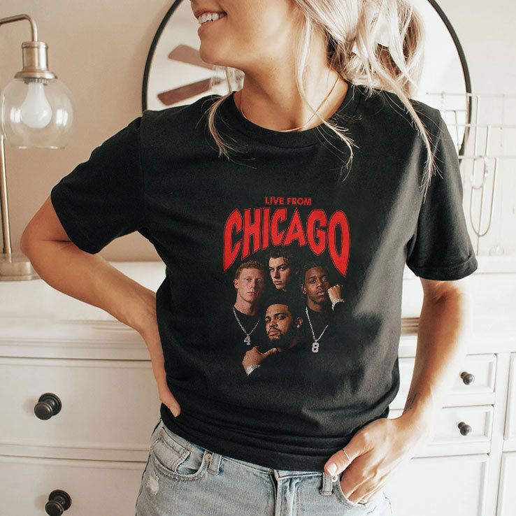 Live From Chicago Basketball Shirt