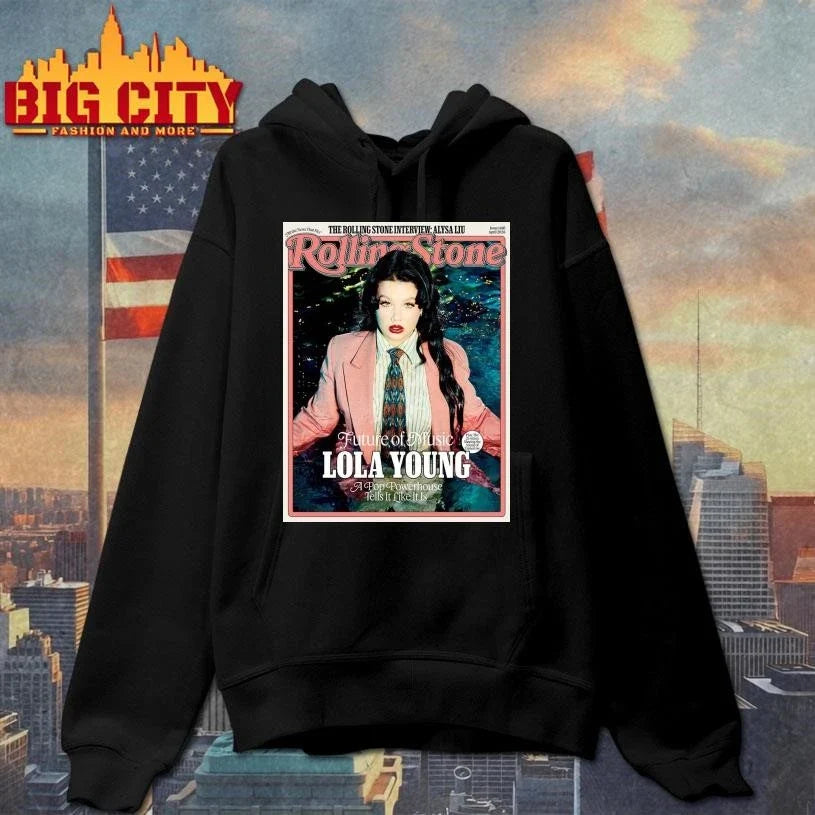 Lola Young Issue Cover Star Of Rolling Stone Magazine Future Of Music A Pop Powerhouse Tells It Like It Is Poster Shirt