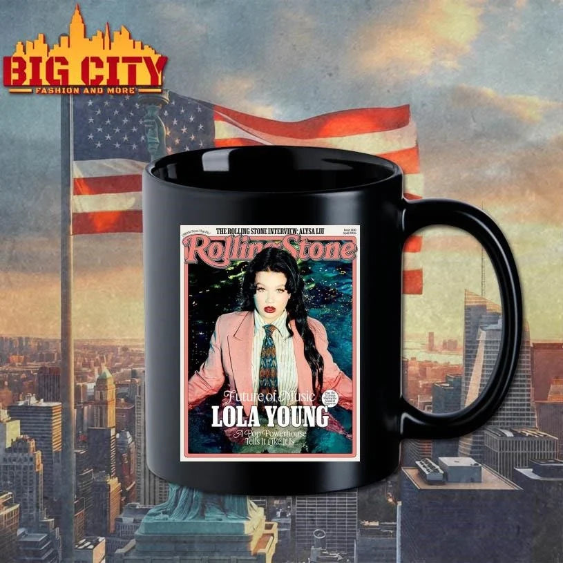 Lola Young Issue Cover Star Of Rolling Stone Magazine Future Of Music A Pop Powerhouse Tells It Like It Is Poster Shirt