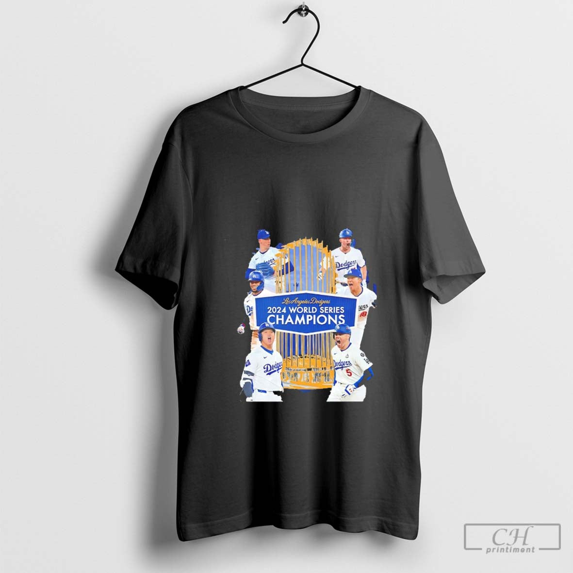 Los Angeles Dodgers 8th World Series Champions Trophy 2024