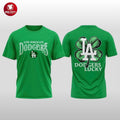 Los Angeles Dodgers Happy St. Patrick’s Day 2026 Two Sided Shirt Unisex
