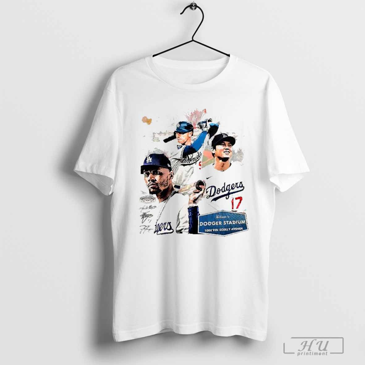 Los Angeles Dodgers Welcome To Dodger Stadium 1000 Vin Scully Avenue Signature